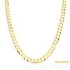 WJD Exclusives Solid 14k Yellow Gold 8.2mm Cuban Curb Chain Necklace 24″ 26″ 28″ 30″ – 26 Sale Coupon
