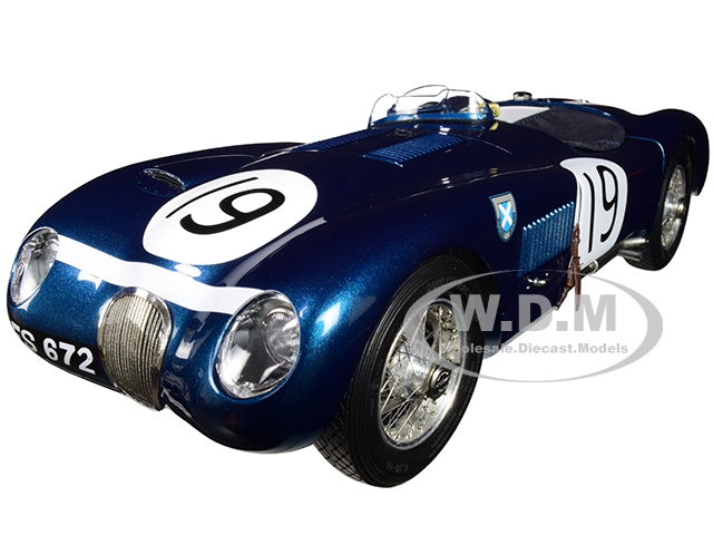 Diecastmodelswholesale Jaguar C-Type #19 Jimmy Stewart Goodwood Members Meeting (1954) Limited Edition to 1500 pieces Worldwide 1/18 Diecast Model Car by CMC Sale Coupon