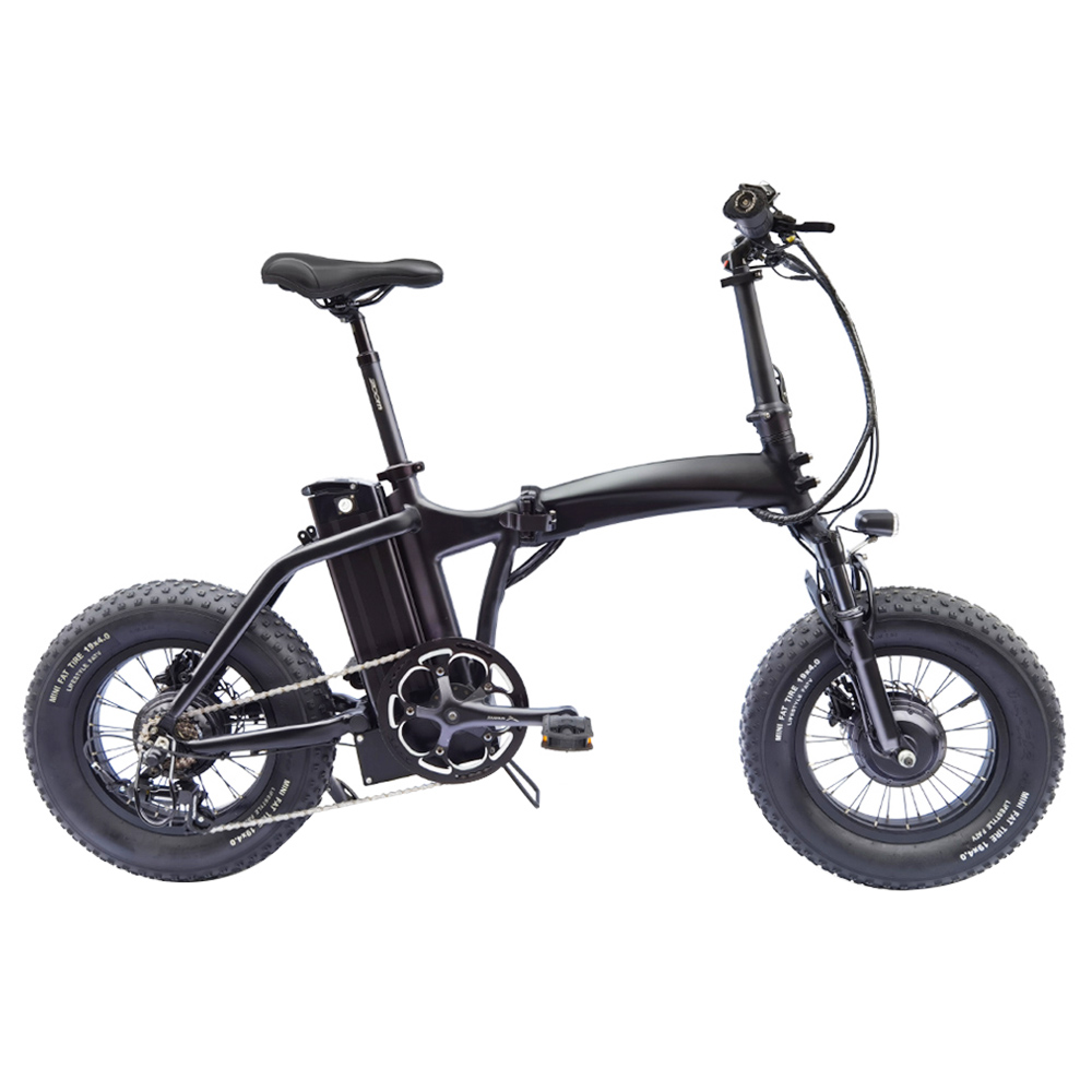 CMSBIKE K1 FATV Allterrain 19 Fat Tire Electric Folding Bike Black Sale Coupon