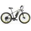 CYSUM M980 Fat Tire Electric Bike 48V 1000W Motor BlackGreen Sale Coupon