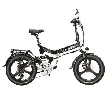 Cyrusher XF590 Folding Electric Bike White Sale Coupon
