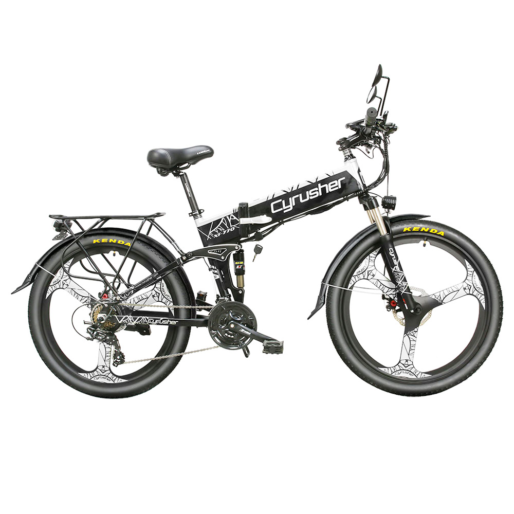 Cyrusher XF770 Folding Electric Bike White Sale Coupon