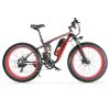 Cyrusher XF800 Electric Bike Full Suspension Red Sale Coupon