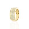 WJD Exclusives 2.26Ct Natural Diamond Pave 14k Yellow Gold Men’s Ring Sale Coupon