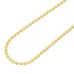 WJD Exclusives Solid 14k Yellow Gold 4mm Ball Beaded Chain Necklace 22″ 24″ 26″ 28″ 30″ – 30 Sale Coupon