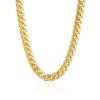 WJD Exclusives Solid 14k Yellow Gold 2-6mm Miami Cuban Chain 18″ 20″ 22″ 24″ 26″ 28″ 30″ Sale Coupon