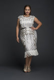 Curvegirl Dazzle Sequined Flapper Dress with Tassle Hems Sale Coupon