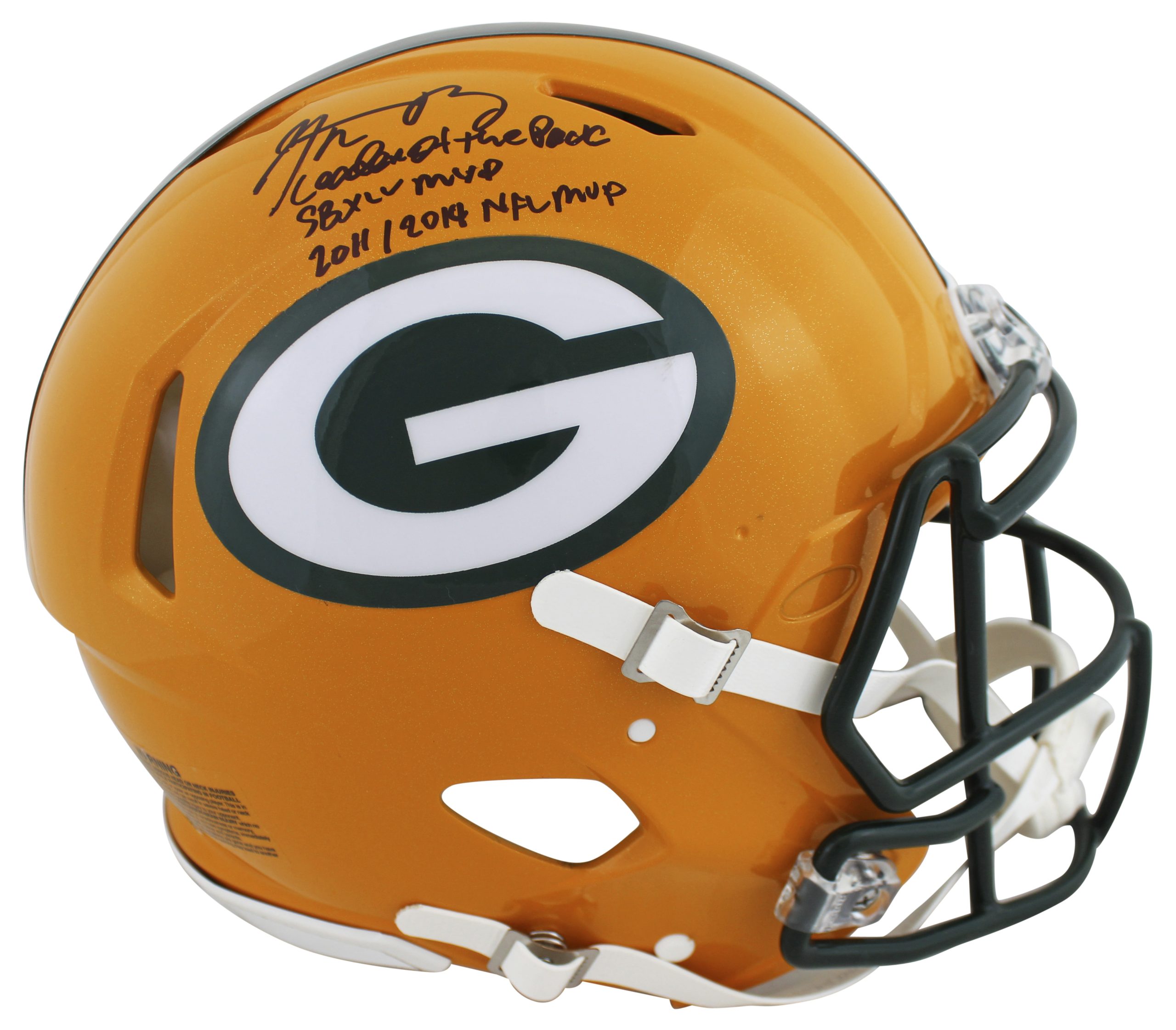 Packers Aaron Rodgers “3x Insc” Signed Full Size Speed Proline Helmet Fanatics Sale Coupon