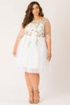 Curvegirl Floral Paradise Mini Dress Sale Coupon