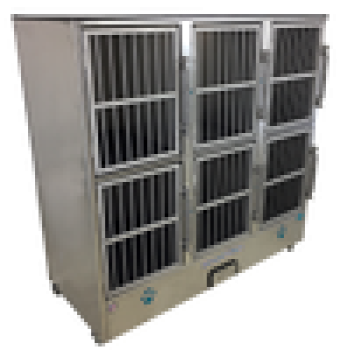 Groomer’s Best Stainless Steel Multiple Unit Cage Bank – 6 Units Sale Coupon