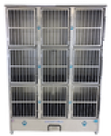 Groomer’s Best Stainless Steel Multiple Unit Cage Bank – 9 Units Sale Coupon