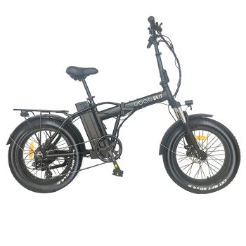 GOGOBEST GF300 Electric Folding Bike Moped Bicycle Black Sale Coupon