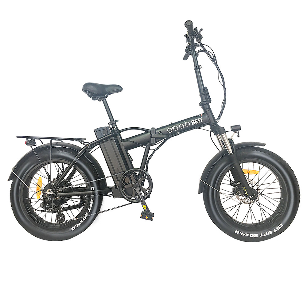 GOGOBEST GF300 Electric Folding Bike Moped Bicycle Black Sale Coupon