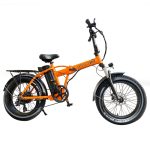 GOGOBEST GF300 Electric Folding Bike Moped Bicycle Orange Sale Coupon