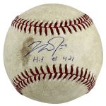 Angels Mike Trout “Hit #421” Signed 4/18/14 Angels Vs Tigers GU OML Baseball MLB Sale Coupon