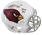 Cardinals Larry Fitzgerald & Kyler Murray Signed F/S Speed Proline Helmet BAS 1 Sale Coupon