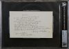 John G. Whittier Signed 4.75×7.5 1884 Handwritten Poem Excerpt BAS Slabbed Sale Coupon