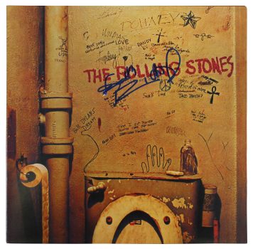 Keith Richards Rolling Stones Signed Beggar’s Banquet Album Cover BAS #AA03708 Sale Coupon