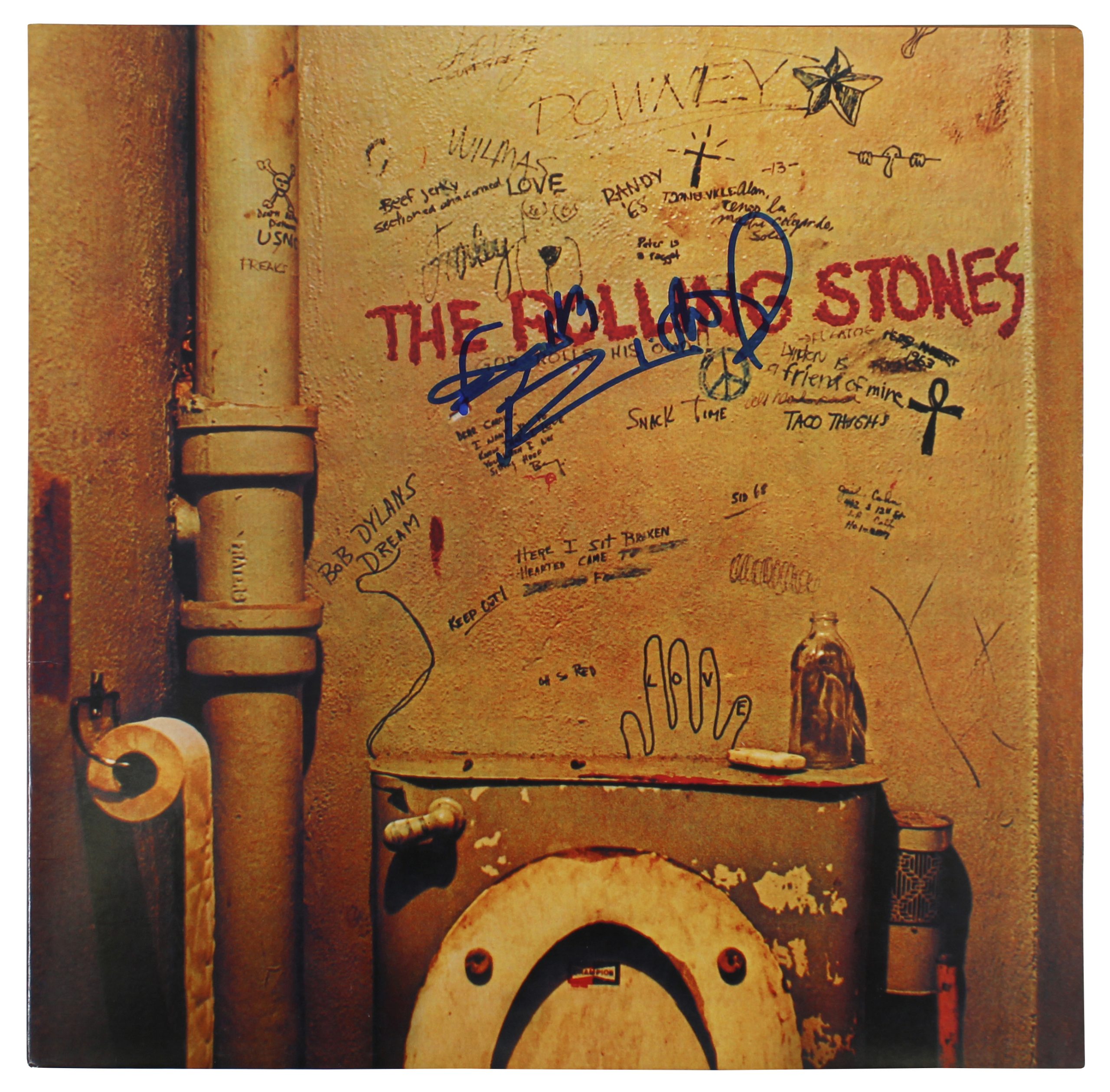 Keith Richards Rolling Stones Signed Beggar’s Banquet Album Cover BAS #AA03708 Sale Coupon