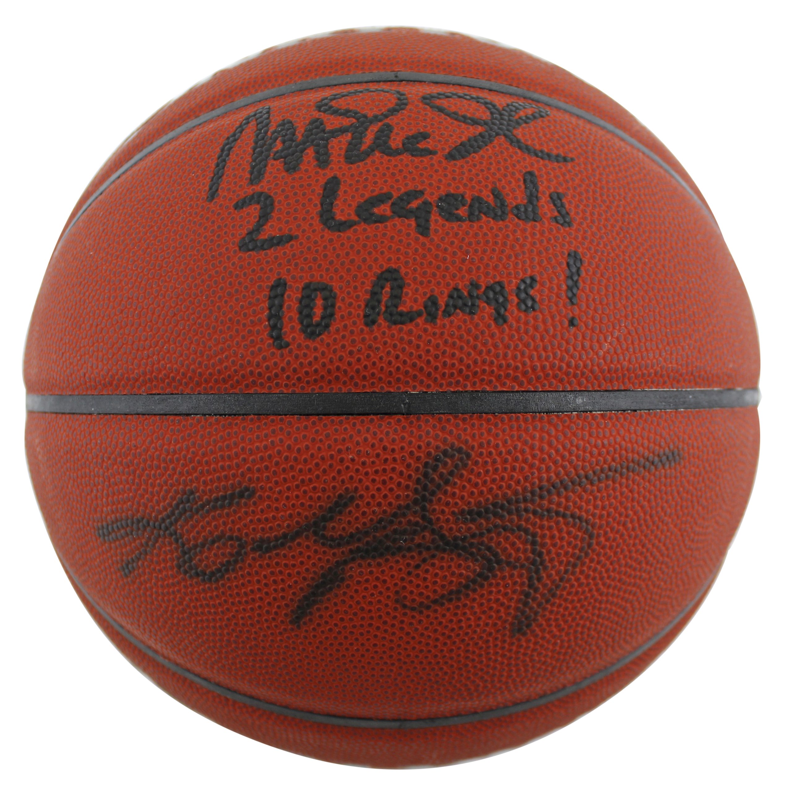 Magic Johnson & Kobe Bryant “2 Legends 10 Rings!” Signed Basketball PSA & BAS Sale Coupon