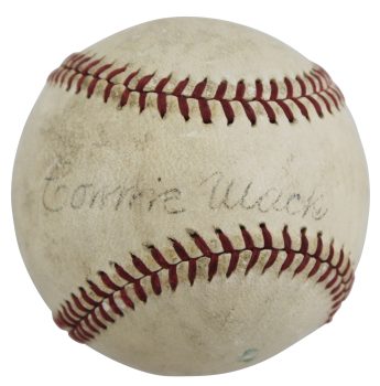 Athletics Connie Mack Signed Reach Official League Baseball BAS #AA03316 Sale Coupon