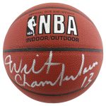 Lakers Wilt Chamberlain Authentic Signed Spalding Basketball PSA/DNA #K38536 Sale Coupon