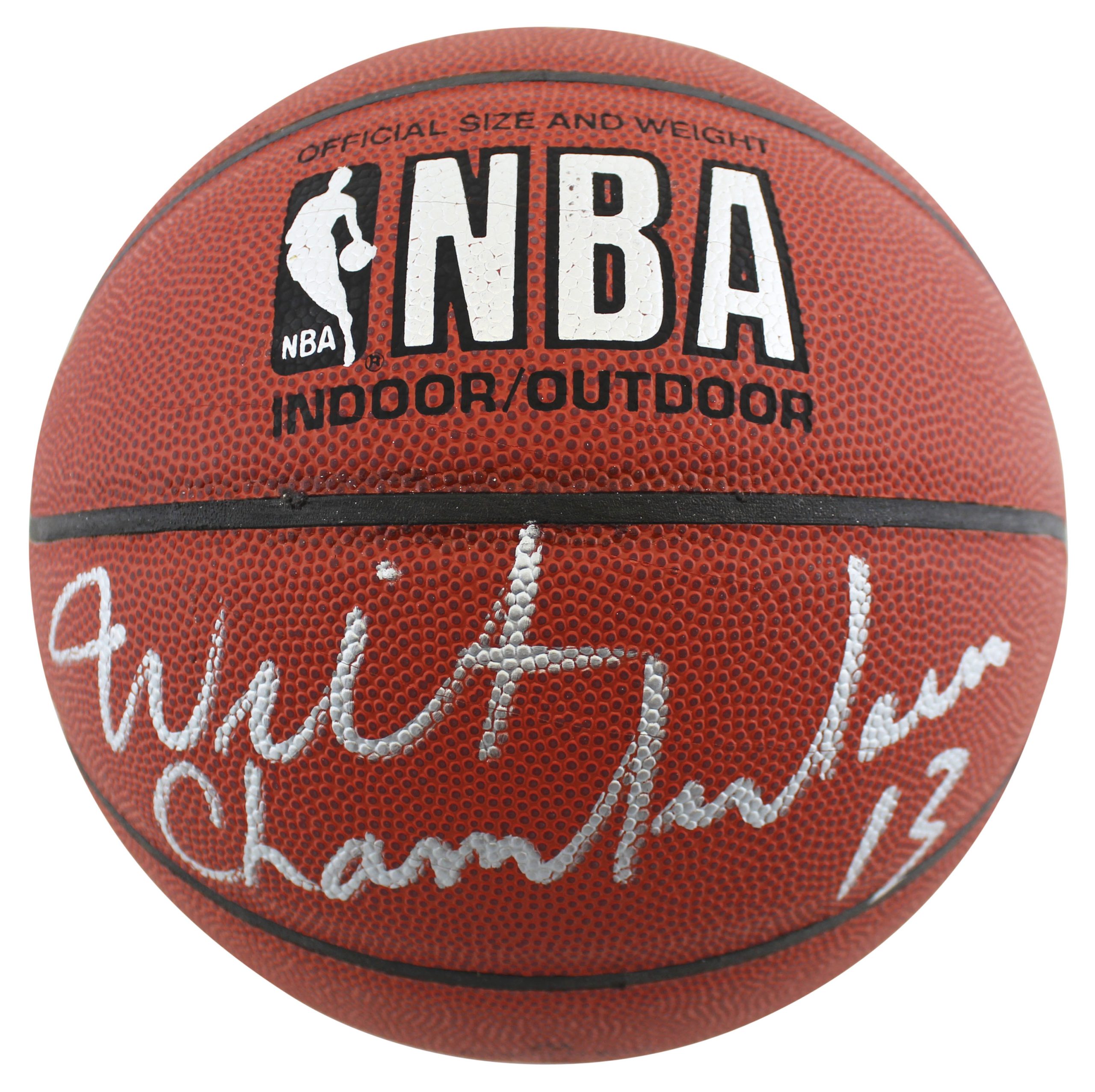 Lakers Wilt Chamberlain Authentic Signed Spalding Basketball PSA/DNA #K38536 Sale Coupon