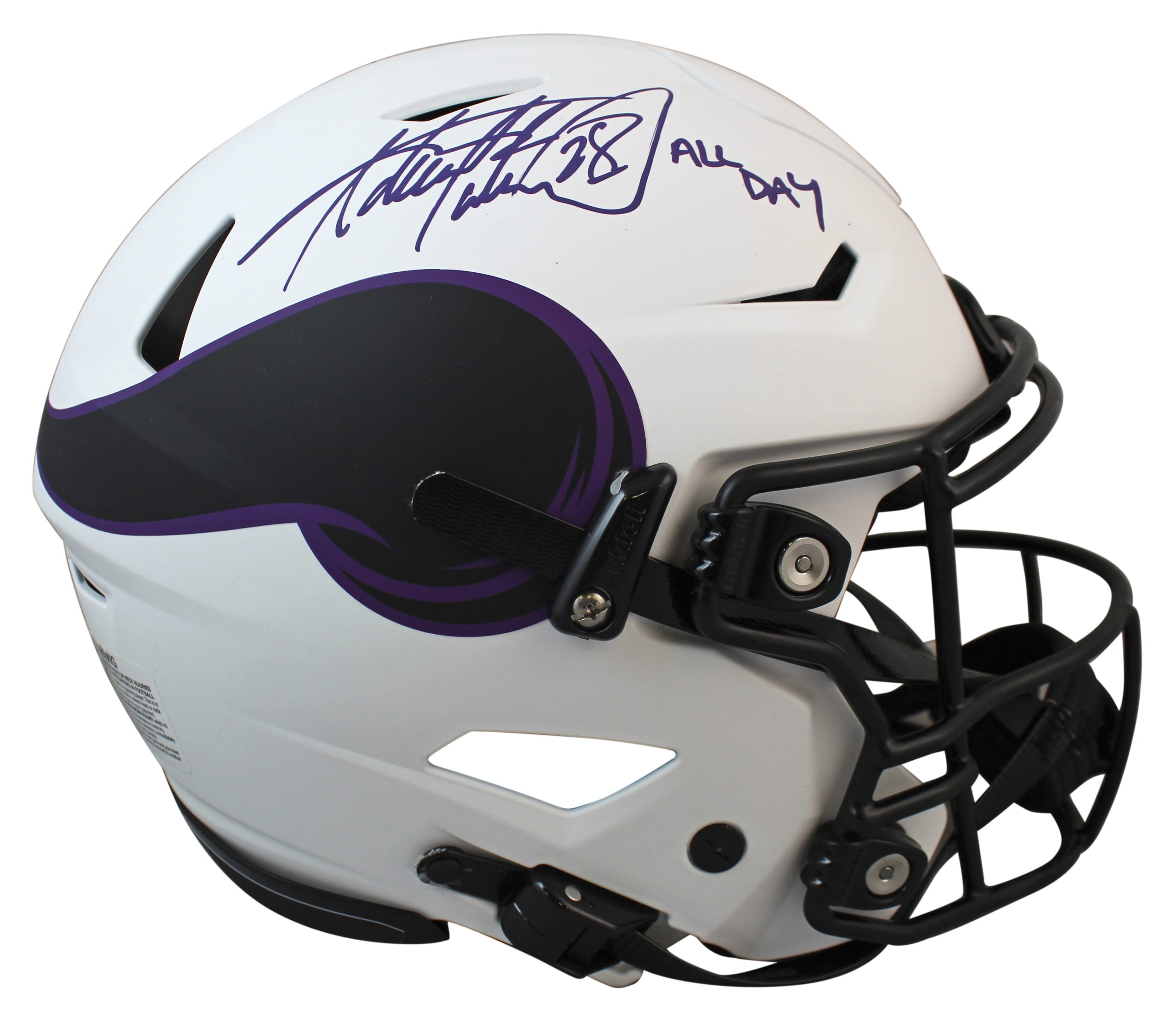 Vikings Adrian Peterson All Day Signed Lunar Speed Flex Full Size Helmet BAS Wit Sale Coupon