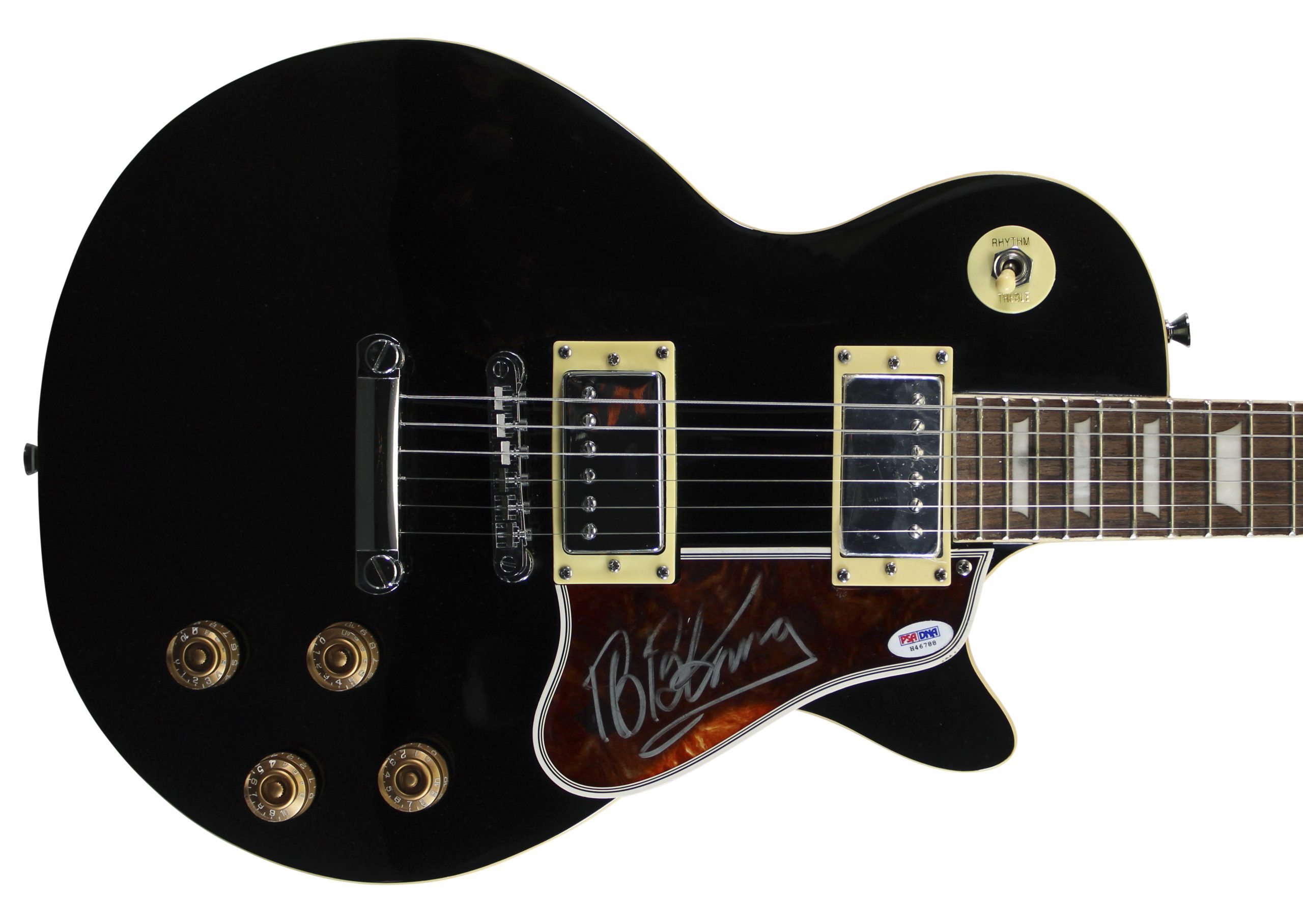 B.B. King Authentic Signed Black Electric Huntington Pro Guitar PSA/DNA #H46788 Sale Coupon