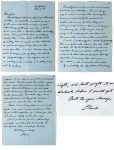 Charles Lindbergh Signed 8.5×11 3 1969 Page Handwritten Letter BAS #AA03529 Sale Coupon