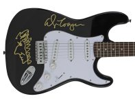 Alice Cooper Signed Black Electric Guitar w/ Self Portrait Sketch BAS #WC91081 Sale Coupon