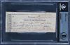 Andrew Jackson Authentic 2x Signed 2×5.5 1835 Check As President BAS Slabbed Sale Coupon