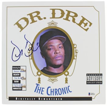Dr. Dre Authentic Signed The Chronic Album Cover Autographed BAS #A09743 Sale Coupon