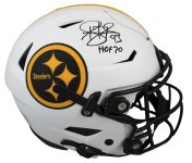 Steelers Troy Polamalu “HOF 20” Signed Lunar Speed Flex Full Size Helmet BAS Wit Sale Coupon