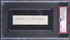 Andrew Johnson Authentic Signed 1×3.65 Cut Signature Auto Graded NM 7 PSA Slab Sale Coupon