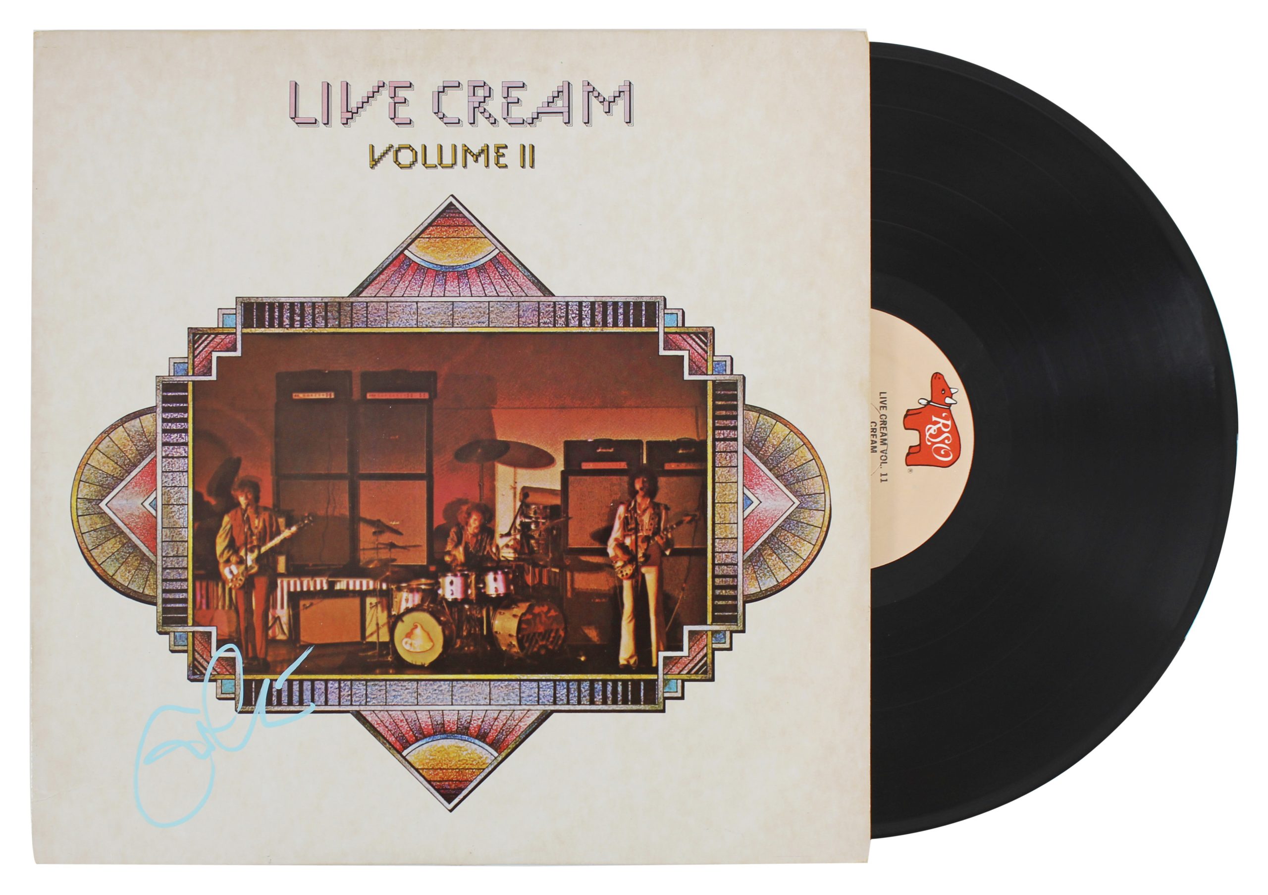 Eric Clapton Signed Live Cream Volume II Album Cover W/ Vinyl BAS #AB14632 Sale Coupon