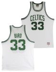 Celtics Larry Bird Signed 1985-86 White Mitchell & Ness Jersey BAS #X71276 Sale Coupon