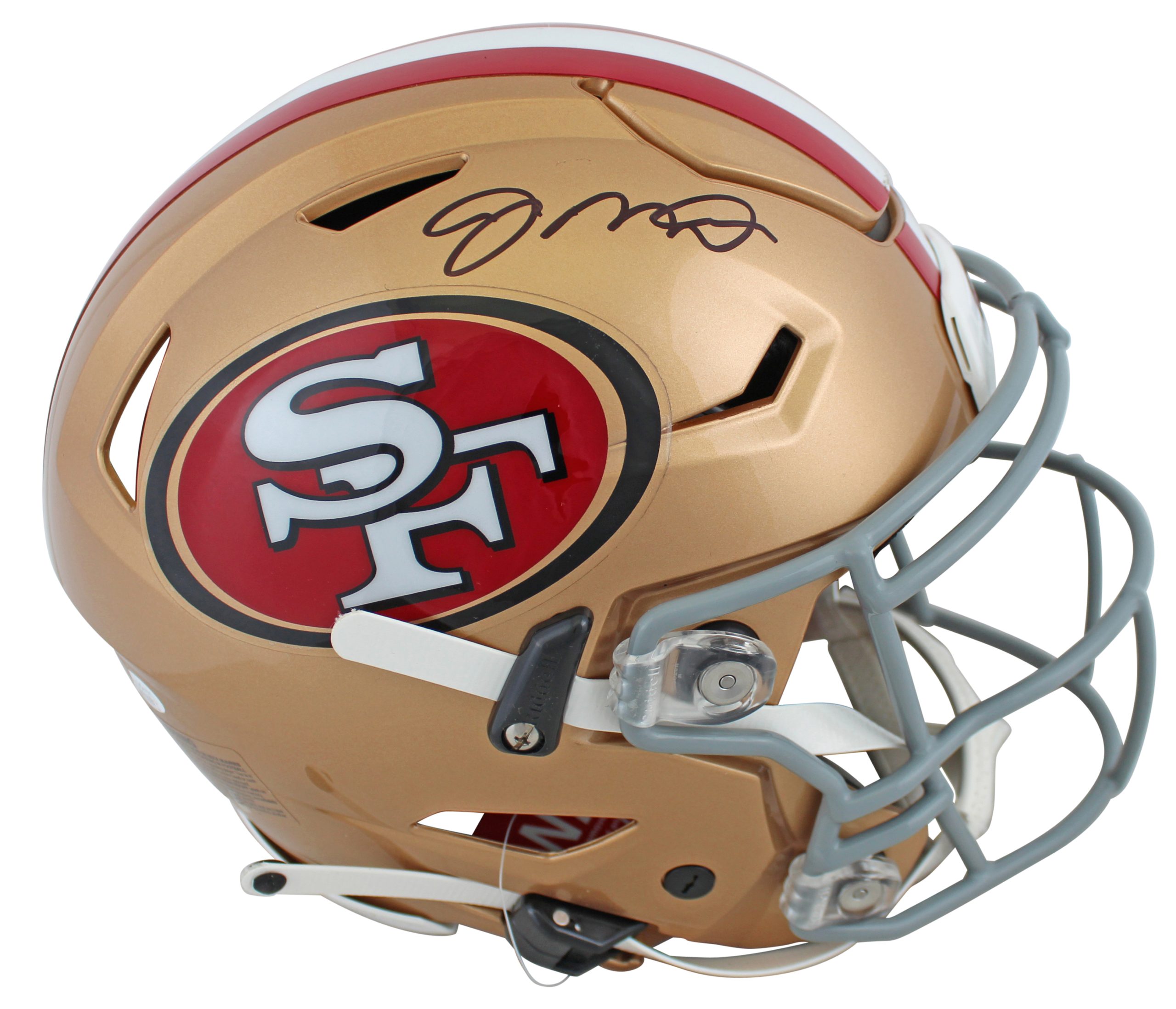 49ers Joe Montana Authentic Signed Speed Flex Full Size Helmet JSA Witness Sale Coupon