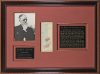 James Joyce Authentic Signed & Framed 3.25×8.25 Check Autographed BAS #AB14016 Sale Coupon