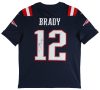 Patriots Tom Brady Authentic Signed Nike Navy Blue Jersey BAS #AD08189 Sale Coupon