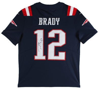 Patriots Tom Brady Authentic Signed Nike Navy Blue Jersey BAS #AD08189 Sale Coupon