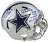 Cowboys Emmitt Smith “Stat” Signed Chrome Full Size Speed Rep Helmet LE / 12 BAS Sale Coupon