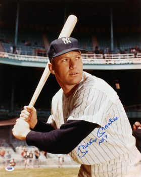 Yankees Mickey Mantle “No. 7” Authentic Signed 16×20 Photo PSA/DNA #S04083 Sale Coupon