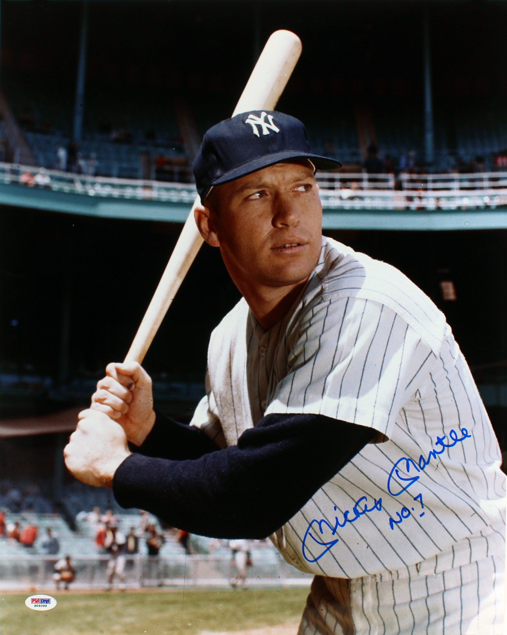 Yankees Mickey Mantle “No. 7” Authentic Signed 16×20 Photo PSA/DNA #S04096 Sale Coupon