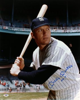 Yankees Mickey Mantle “No. 7” Signed 16×20 Photo Auto Graded 10! PSA/DNA #S04091 Sale Coupon