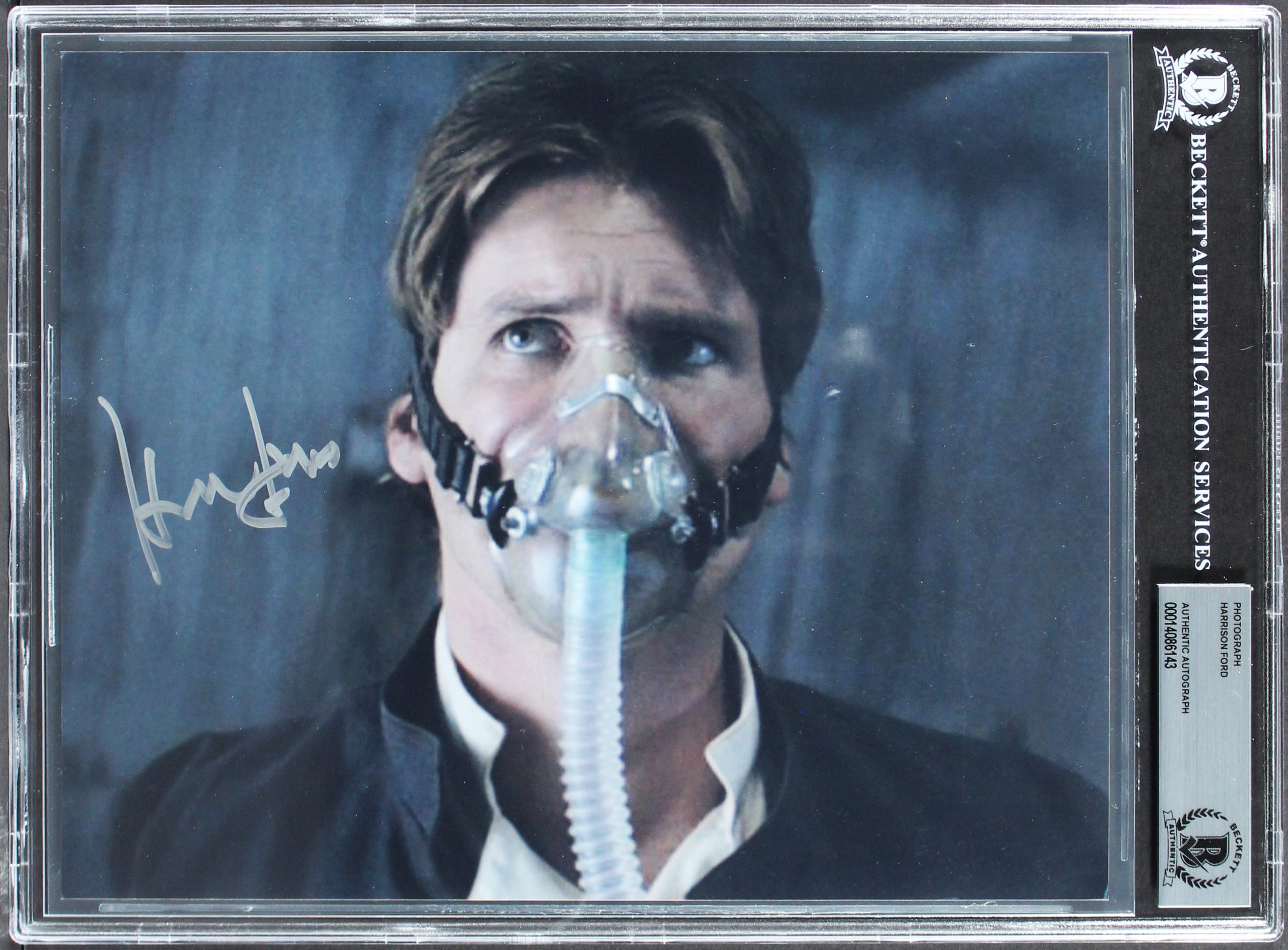 Harrison Ford Star Wars Authentic Signed 8×10 Photo Autographed BAS Slabbed Sale Coupon