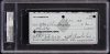 Lakers Wilt Chamberlain Authentic Signed 2.75×6 1999 Personal Check PSA Slabbed Sale Coupon