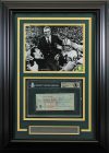 Packers Vince Lombardi Signed & Framed 2.75×6.25  1962 Check Auto 9 BAS Slabbed Sale Coupon