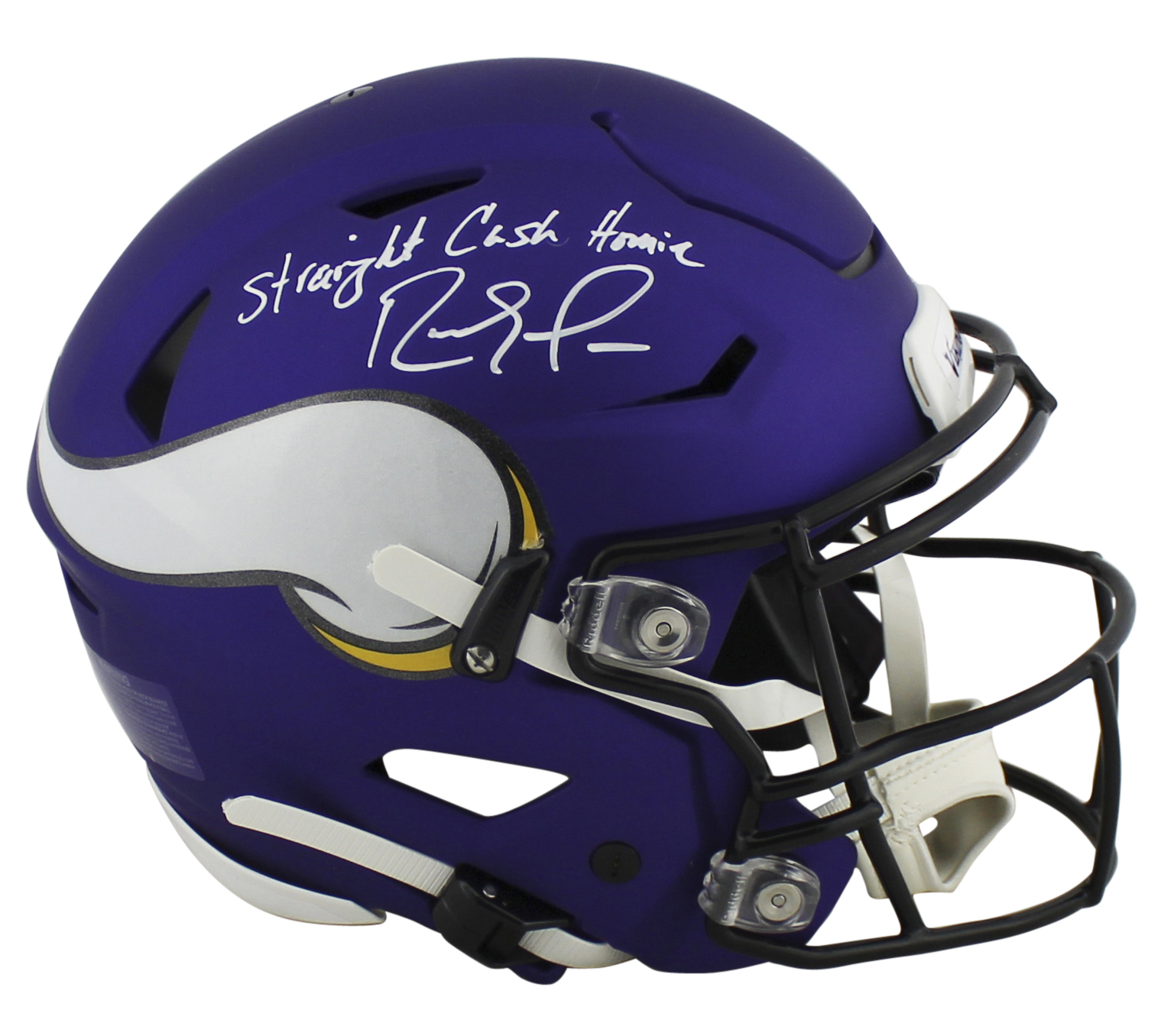 Vikings Randy Moss “SCH” Signed Speed Flex Full Size Helmet BAS Witnessed Sale Coupon
