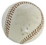 Yankees Thurman Munson “Good Luck” Signed Lee MacPhail Oal Baseball JSA #Y37243 Sale Coupon